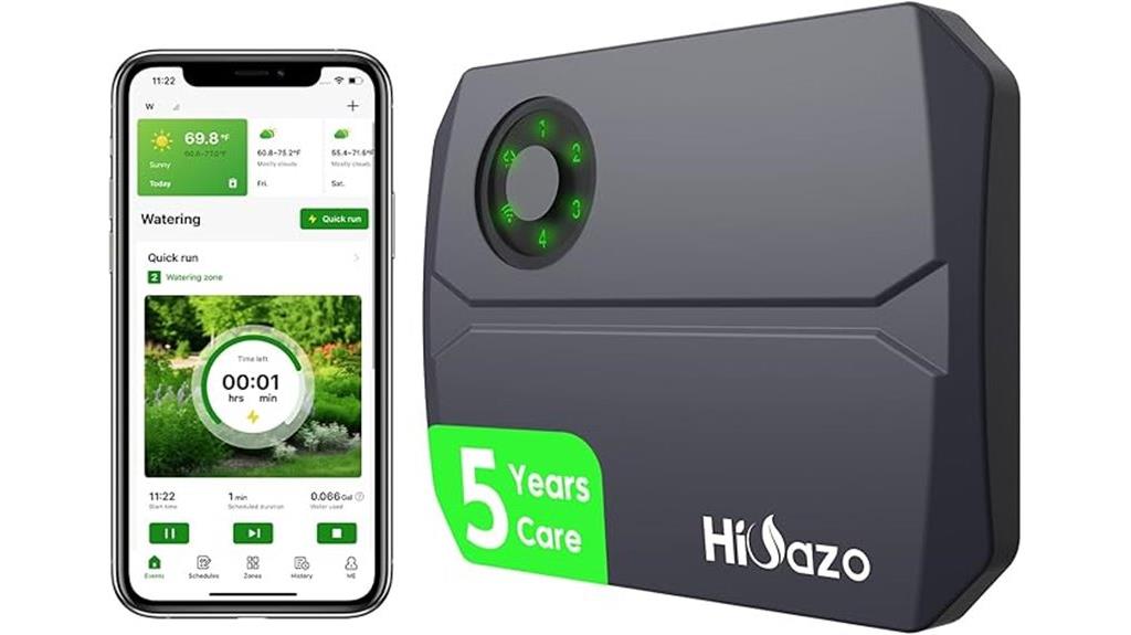 wifi sprinkler control system