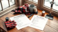 winter safety checklists