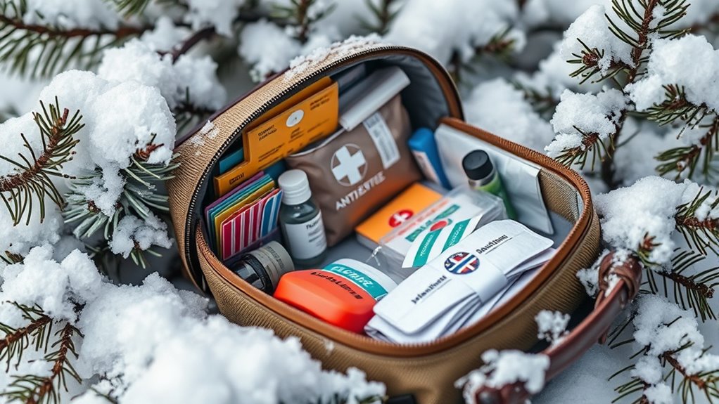 winter travel first aid
