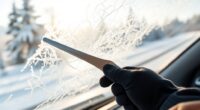 winter windshield de icers