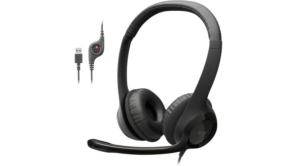wired headset with mic