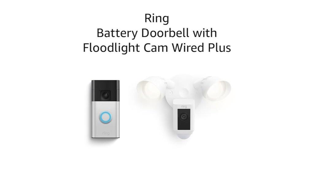 wired white ring system
