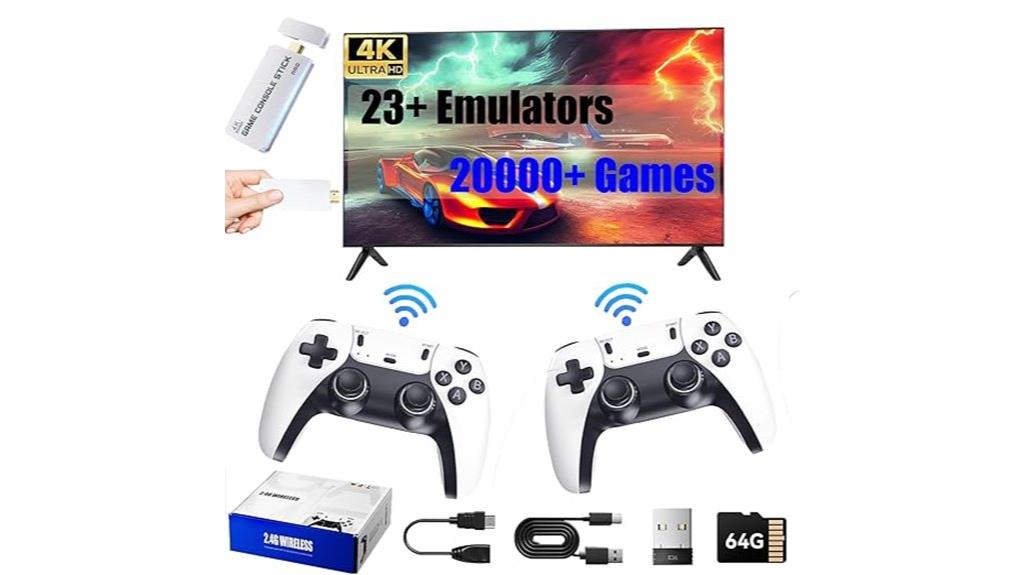 wireless 4k retro console