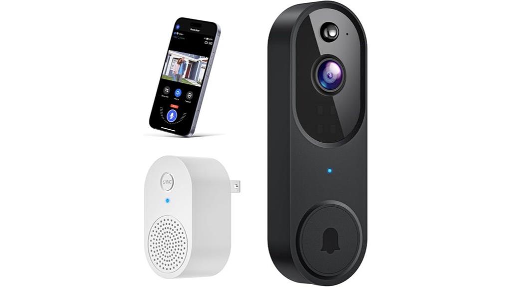 wireless ai doorbell camera