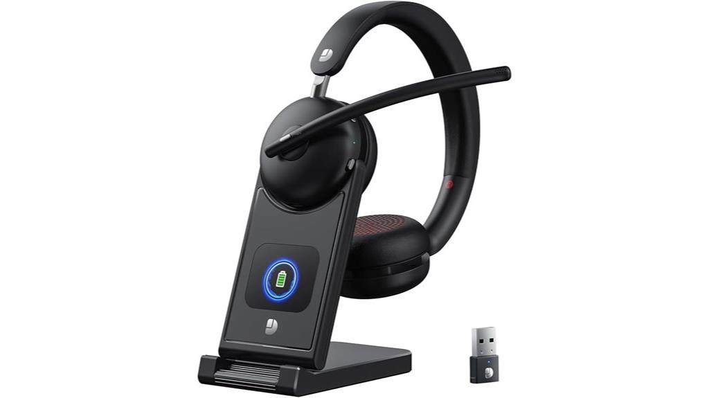 wireless bluetooth headset with mic