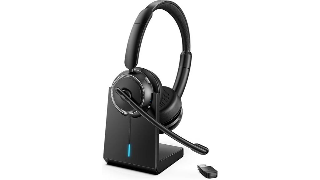 wireless call center headset