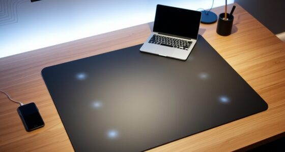 wireless charging desk mats