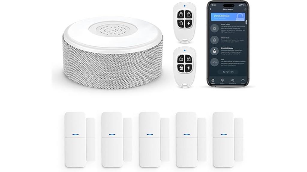 wireless door security kit