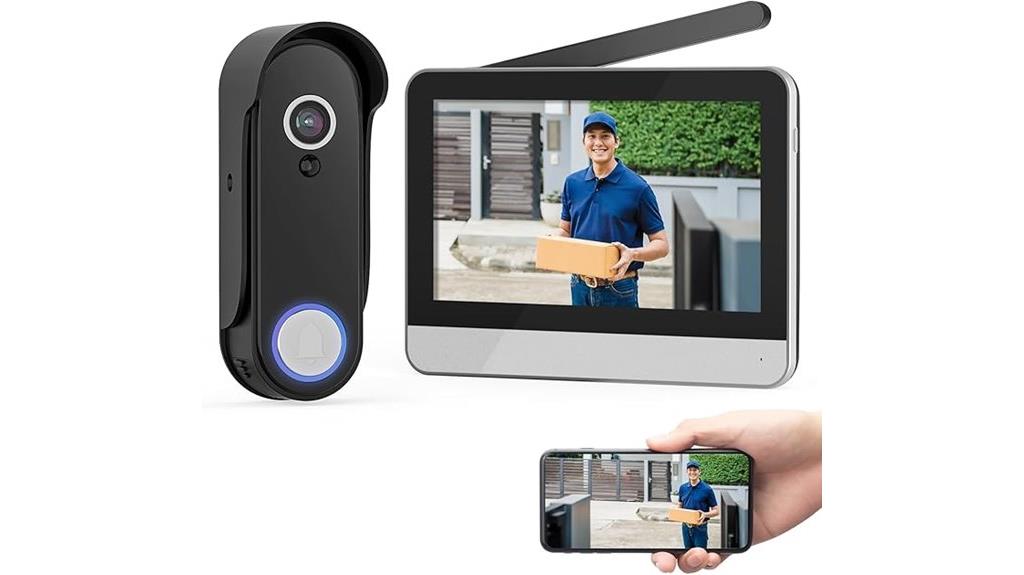 wireless doorbell with camera