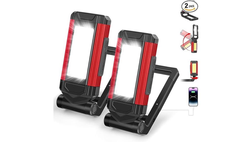 wireless magnetic work lights