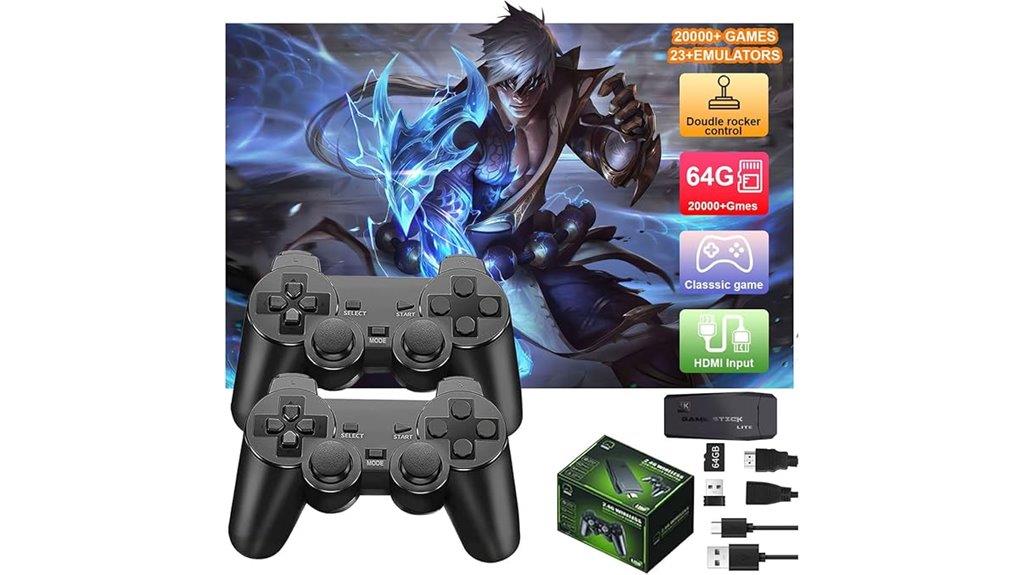 wireless retro gaming console