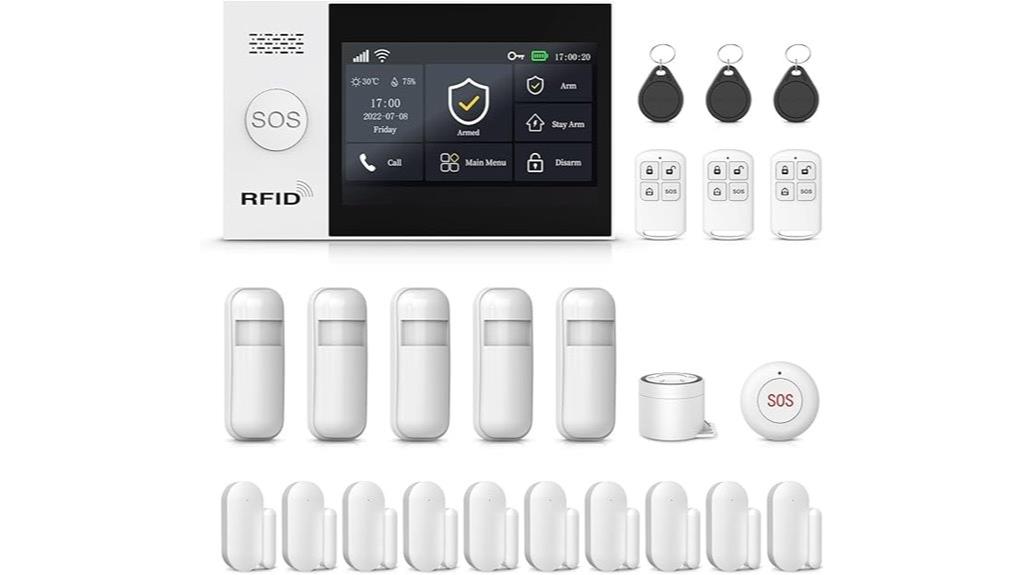 wireless security alarm system