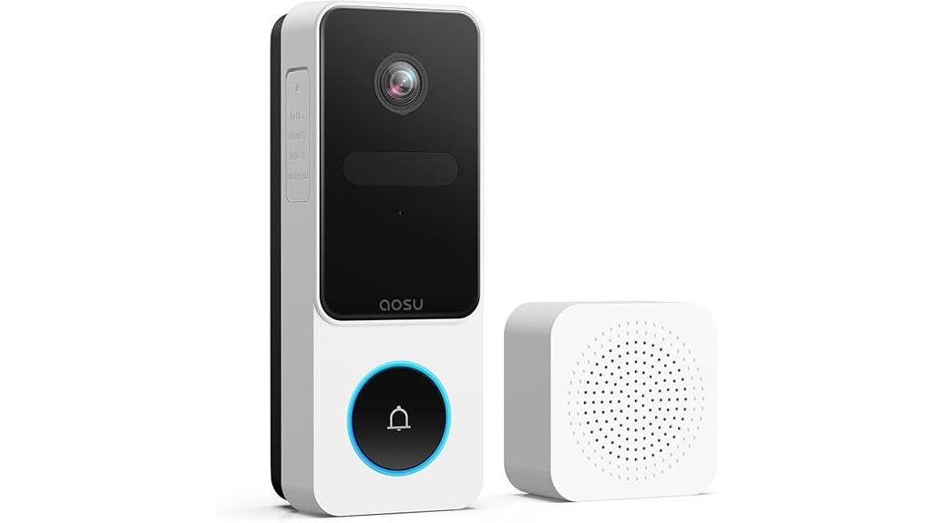 wireless video doorbell camera