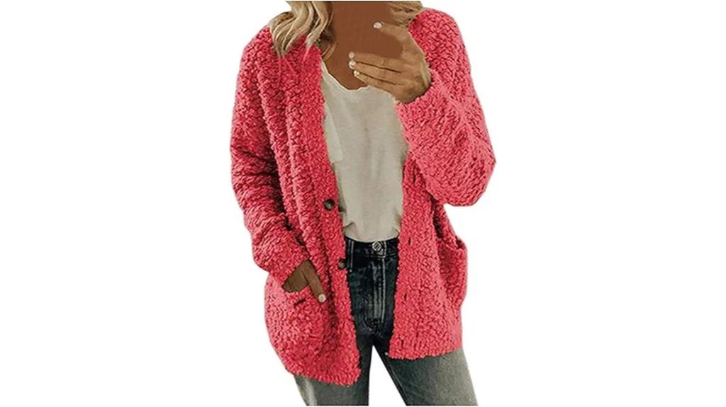 women s fleece winter coat