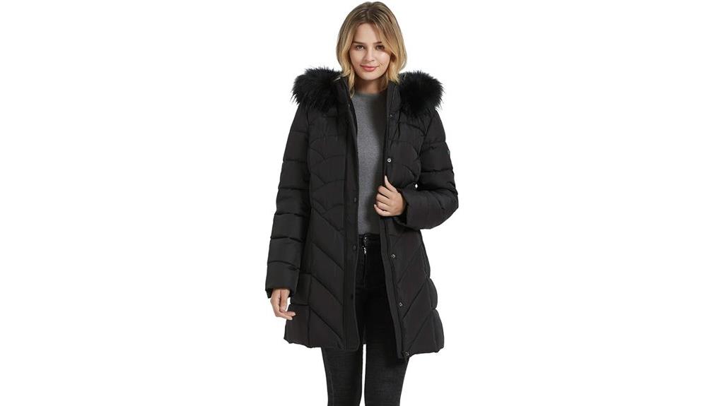 women s long winter coat