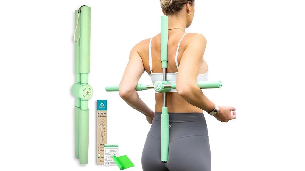 yoga back posture support