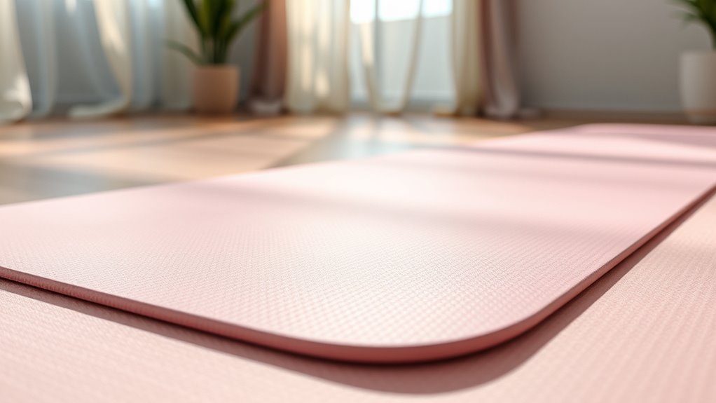 yoga mat joint support