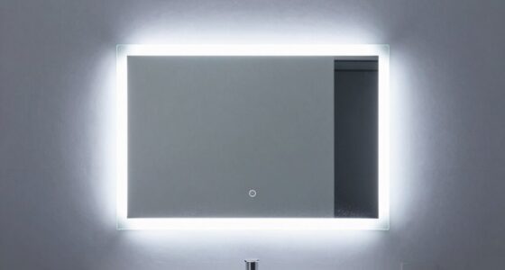 bathroom mirror features