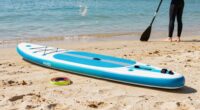 beginner inflatable paddle boards