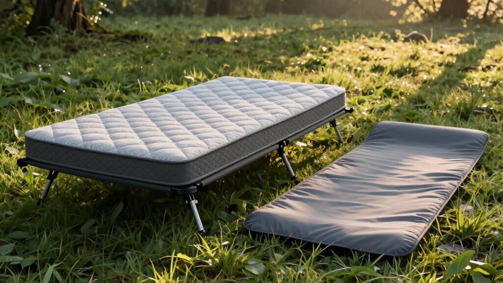 camping comfort and setup