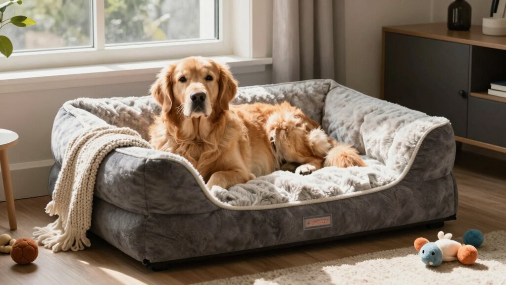 comfortable support for dogs