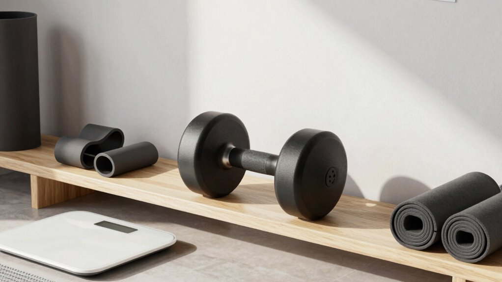 compact adjustable dumbbells