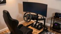 compact home racing setup