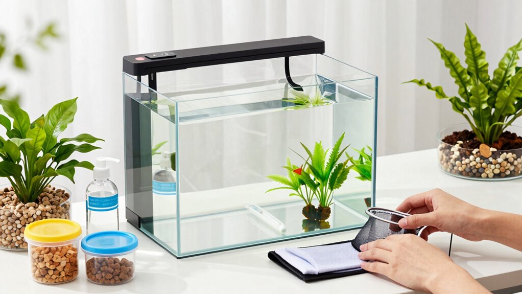 essential fish tank supplies