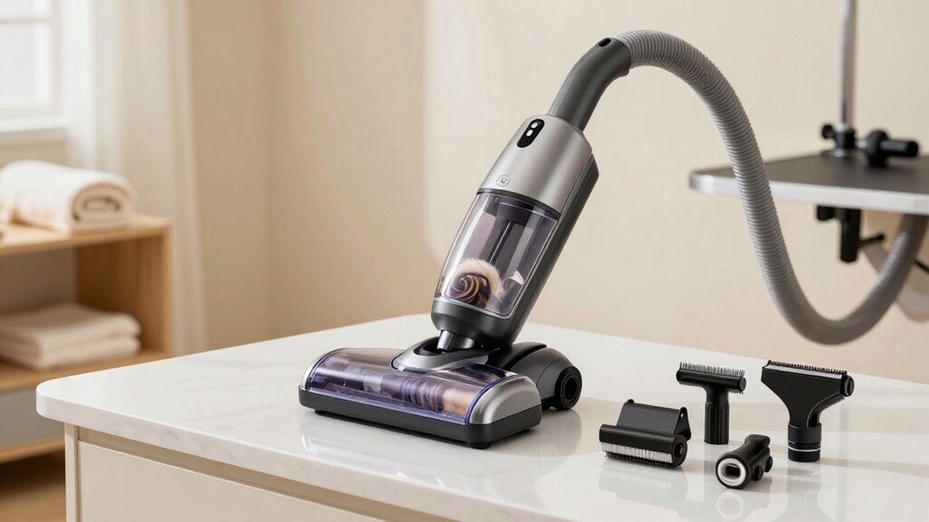 grooming vacuum features overview