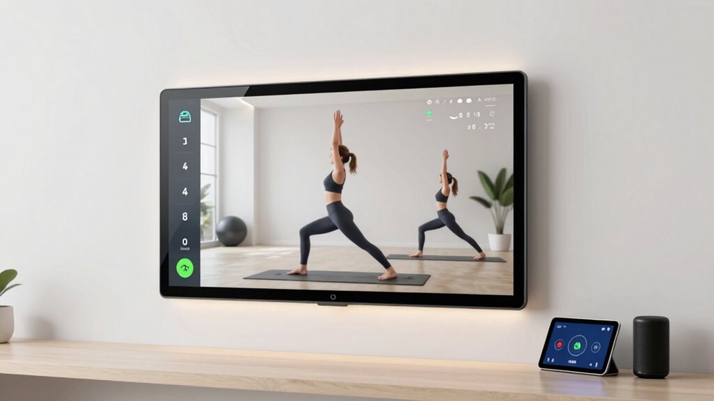 interactive home workout technology