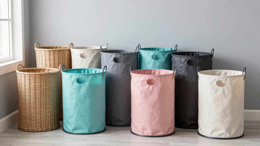 laundry hampers with sections