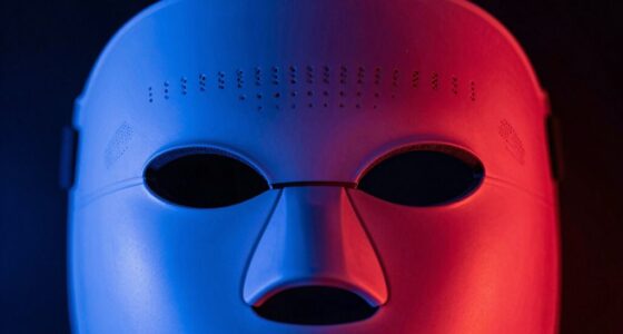 led mask light wavelengths