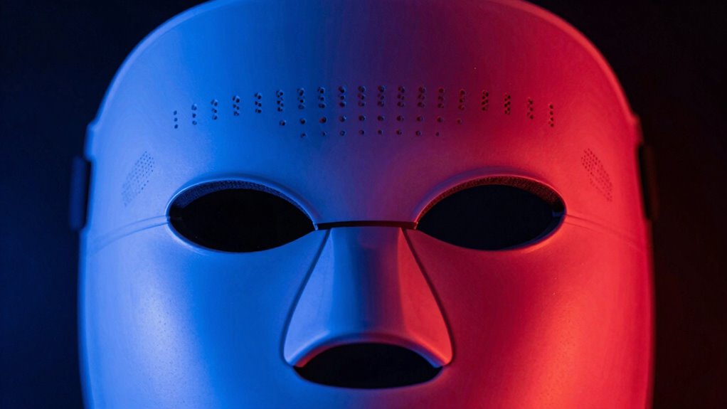 led mask light wavelengths