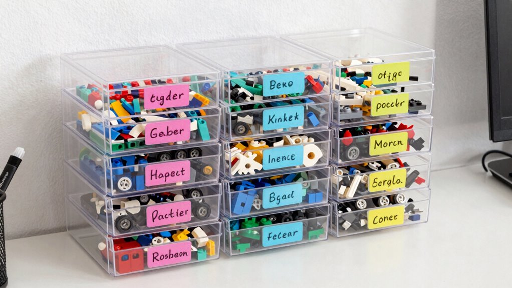 organize display label inspire