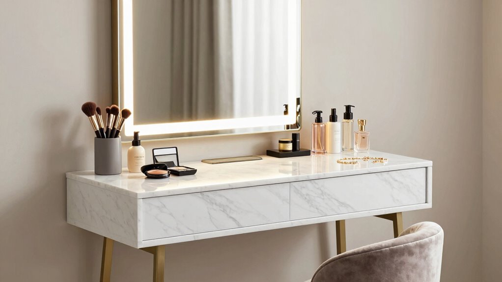 organized vanity setup tips