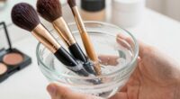 regular makeup brush cleaning