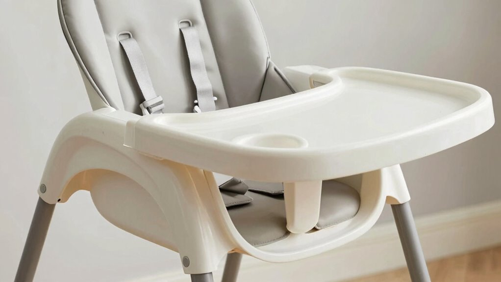 removable tray adjustable height