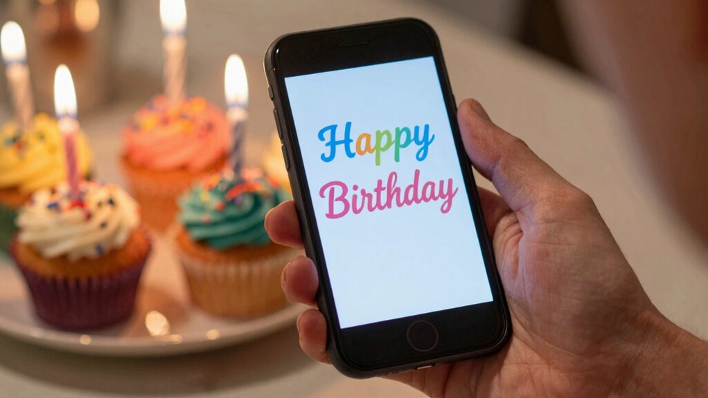 responding politely to birthday wishes