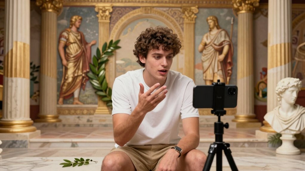 roman history meets tiktok humor