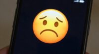 sad face emoji meaning