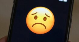 sad face emoji meaning