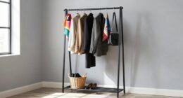 small apartment clothing storage