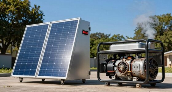 solar vs gas generators