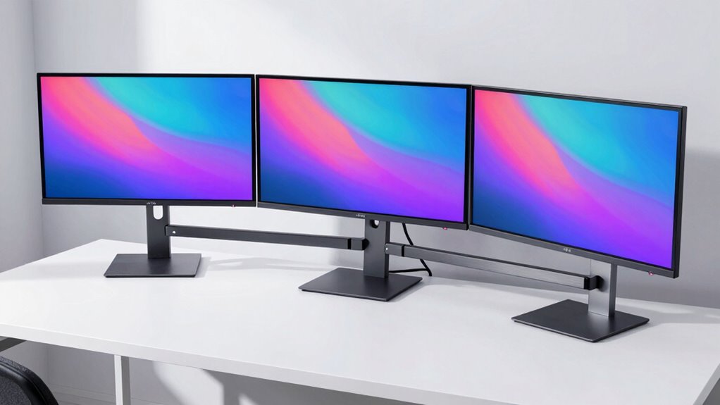 top dual monitor mounts