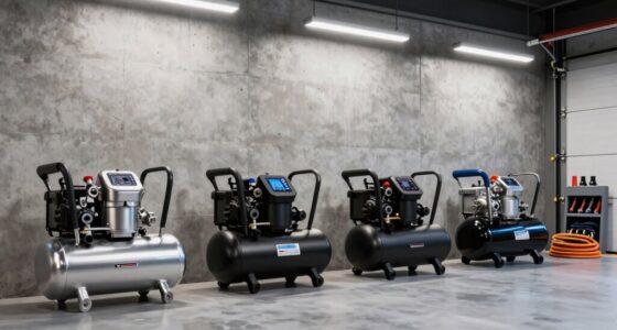 top garage air compressors