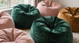 top plush storage bean bags