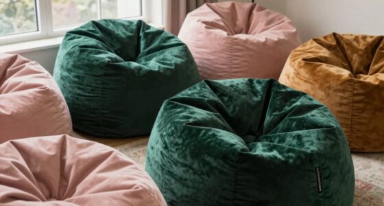 top plush storage bean bags