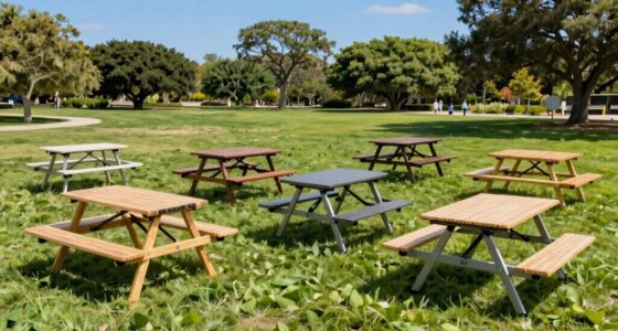 top portable picnic tables