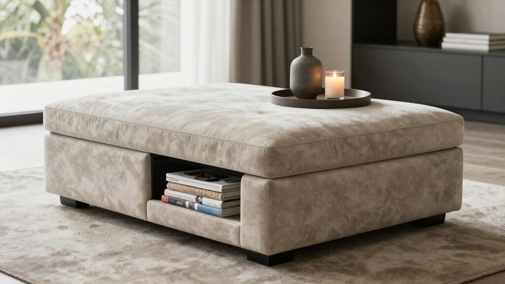 top stylish storage ottomans