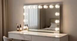 top vanity mirror lights